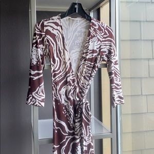 DVF vintage wrap dress